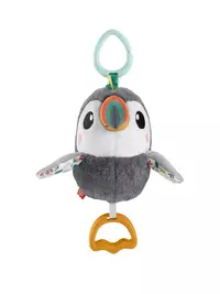 Jucarie de plus pentru bebelusi Fisher Price Flap And Go Tucan