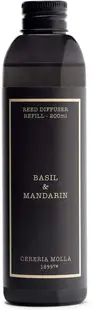 Rezervă odorizant Cereria Molla - Basil & Mandarin, 200 ml