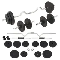 Gossi set de haltere si gantere, 30 kg