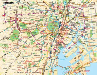 Getting Around Tokyo - Pocket Atlas and Transportation Guide