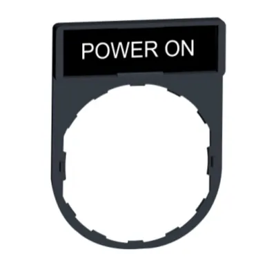 Suport Legenda 30 X 40 Mm cu Legenda 8 X 27 Mm cu Marcaj Power On