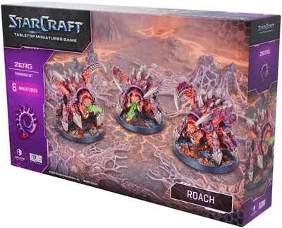 Extensie de joc de societate StarCraft: Tabletop Miniatures Game - Roach