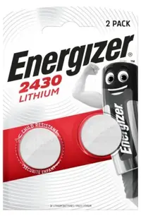 Baterii litiu Energizer – CR2430, 3V, 2 bucăți