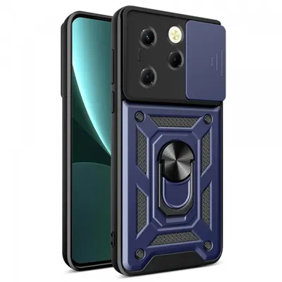 Husa pentru Tecno Spark 20 Pro / Infinix Hot 40 / Hot 40 Pro, Techsuit, CamShield, Albastra
