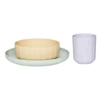Set de veselă pentru copii 3 buc. din plastic Pullo – OYOY Mini
