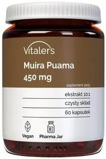 Muira Puama, 450 mg, 60 capsule, Vitaler's