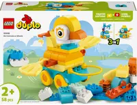 Constructor LEGO Duplo Town 3 în 1 - Animale pe roți (10448)