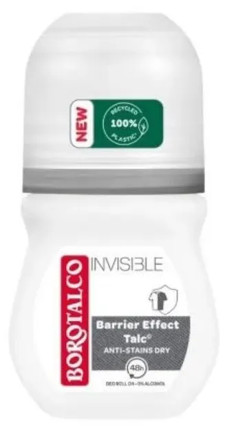 Borotalco Roll-on antiperspirant Invisible, 50 ml