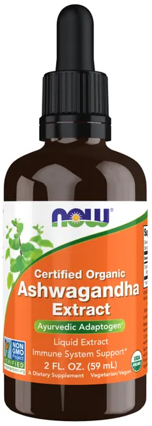 Ashwagandha Extract Liquid, 59 ml, Now