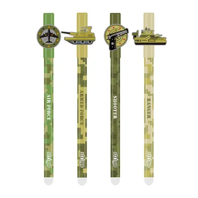 Roller gel cu stergere Strigo Military