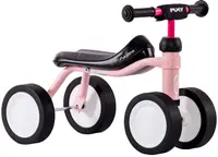 Bicicletă cu 4 roți Puky - Pukylino, roz retro