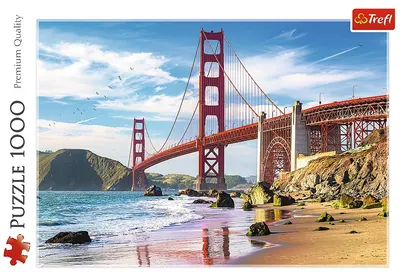 Puzzle 1000 piese - Golden Gate San Francisco
