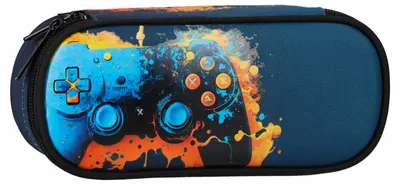Penar școlar Starpak Pad - Game Over, 1 fermoar