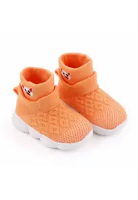 Pantofi Sport Tip Adidas - Model Ursulet - Textil - Portocaliu