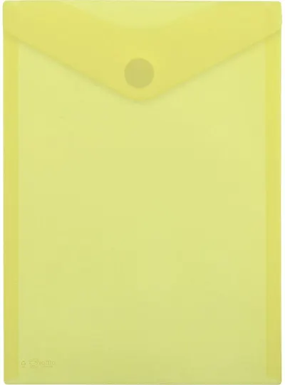 Dosar cu capsa OfBox V-Lock - A4+, vertical, galben