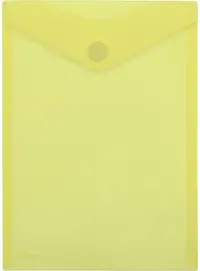 Dosar cu capsa OfBox V-Lock - A4+, vertical, galben