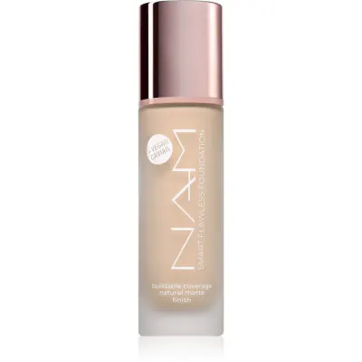NAM Smart Flawless machiaj matifiant de lungă durată culoare 3 Warm Nude 30 ml