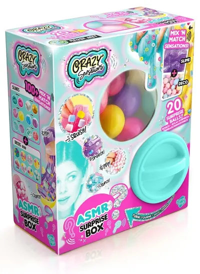 Set creativ Canal Toys - Bile ASMR slime, 20 bucăți