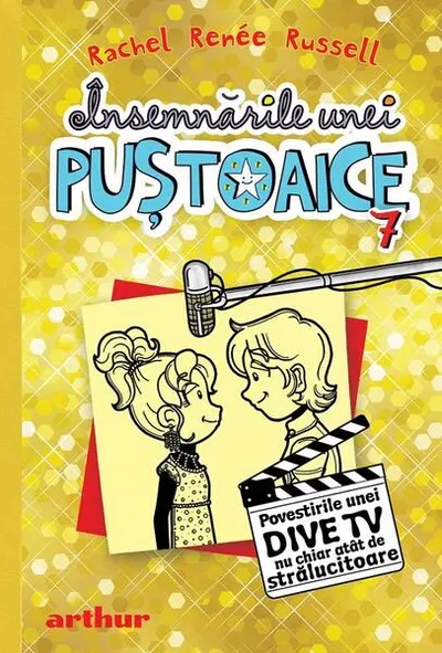 Povestirile unei dive TV nu chiar atât de strălucitoare. Însemnările unei puștoaice (Vol. 7) - Hardcover - Rachel Renée Russell