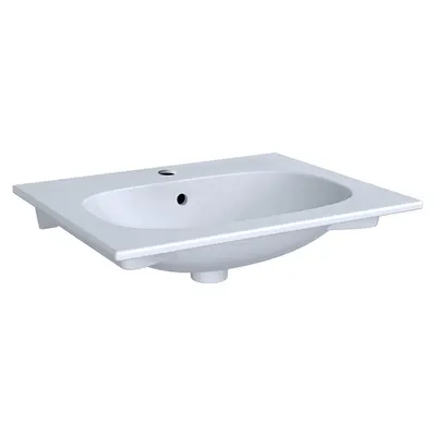 Lavoar baie incastrat alb 60 cm Geberit Acanto