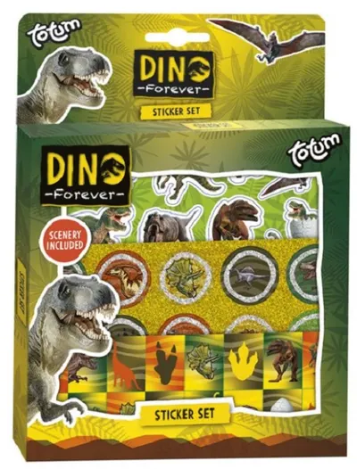 Set de autocolante Totum - Dinozauri