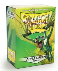 Dragon Shield Standard Sleeves - verzi deschise, mat (100 buc.)