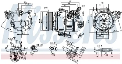 Compresor climatizare aer conditionat potrivit FORD GALAXY III, S-MAX 1.5 01.15