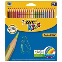 Creioane color, 24culori, Tropicolors Bic