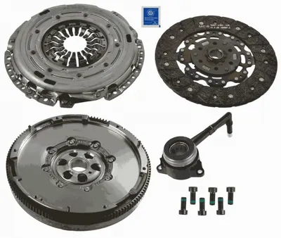 Kit ambreiaj cu autoreglare, cu rulment hidraulic (240mm) potrivit SEAT ALHAMBRA, ALTEA, ALTEA XL; SKODA OCTAVIA II, SUPERB II, YETI; VW BEETLE, CADDY ALLTRACK 1.6D 1.9D 2.0D 02.04