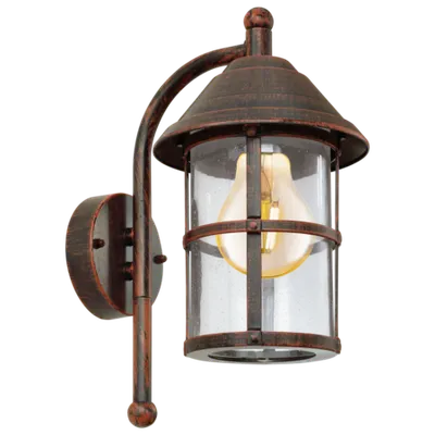Lampa perete SAN TELMO antique-brown 220-240V,50/60Hz IP23