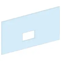 Placa frontala orizontala rotativa NS1600TOG, 4P