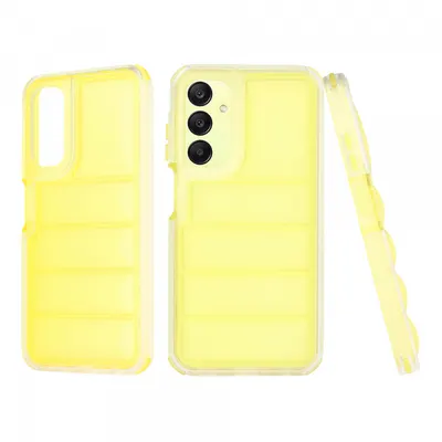 Husa pentru Samsung Galaxy A25 A256, Techsuit, Wave Shield, Galbena