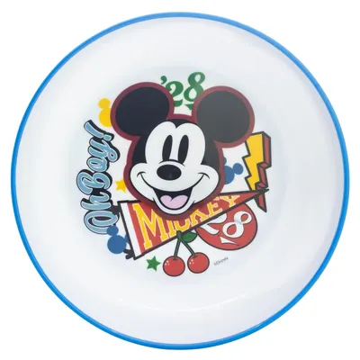 Bol cu bază antiderapantă Stor - Mickey True Champions
