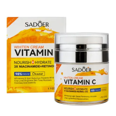 Sadoer Crema iluminatoare cu vitamina C si niacinamide 50 g SD02396