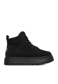 Ghete sport fete - textil - negru