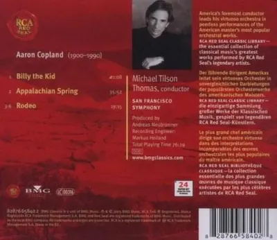 Billy The Kid - Appalachian Spring - Rodeo