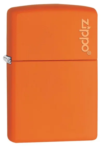 Bricheta Zippo Orange Matte, portocalie