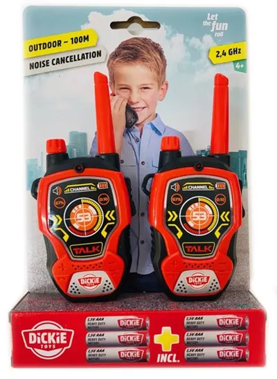 Jucarie pentru copii Dickie Toys - Walkie-talkie, 2 buc., rosu