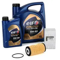 Pachet Revizie Ulei Motor Elf Evolution Full Tech FE 5W-30 5L + 1L + Filtru Ulei Oe Renault Trafic 2 2006 152093920R