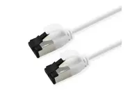 Cablu de retea RJ45 Slim U/FTP Cat. 8.1 (Class I) LSOH 3m Alb, Roline 21.15.3276