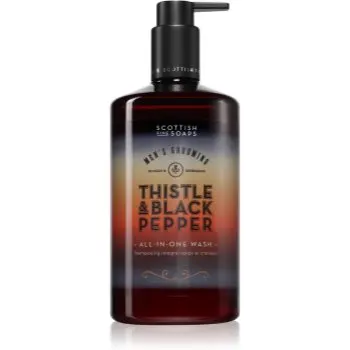Scottish Fine Soaps Thistle & Black Pepper sapun pentru față, corp și păr