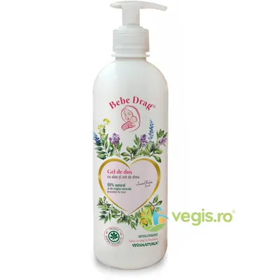 Gel de Dus Bebe Drag cu Aloe si Unt de Shea 500ml