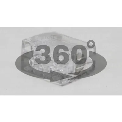 Clema de legaturi fara surub, transparent/negru RVO2,5-8 8×0,5-2,5mm2, 450VAC, max. 16A