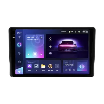 Navigatie Auto Teyes CC3 2K Fiat Panda 2003-2012 6+128GB 9.5" QLED Octa-core 2Ghz, Android 4G Bluetooth 5.1 DSP