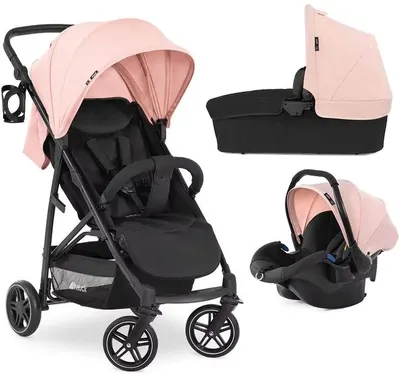 Hauck Carucior Rapid 4R Plus trioset rose