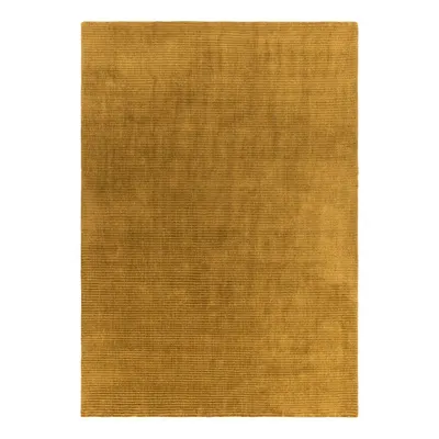 Covor galben muștar țesut manual 120x170 cm – Asiatic Carpets