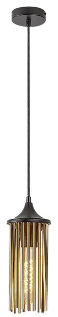 Pendel Rabalux - Roxas 72151, IP20, 230V, E27, 1 x 40W, negru mat