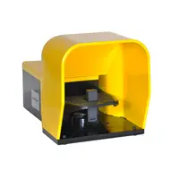 Intrerupator de Picior, K Series, One Pedal, With Safety Lever, Plastic Body, Close. Contacts 2no+2nc Snap Action