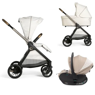 Carucior copii 3 in 1 Chicco Bellagio, Amber Glow (bej deschis), First Seat Recline, 0luni+