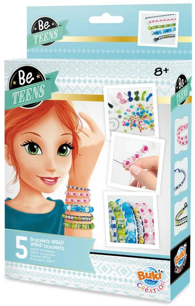 Set creativ Buki Be Teens - Fa-ti singur bratari infasurate
